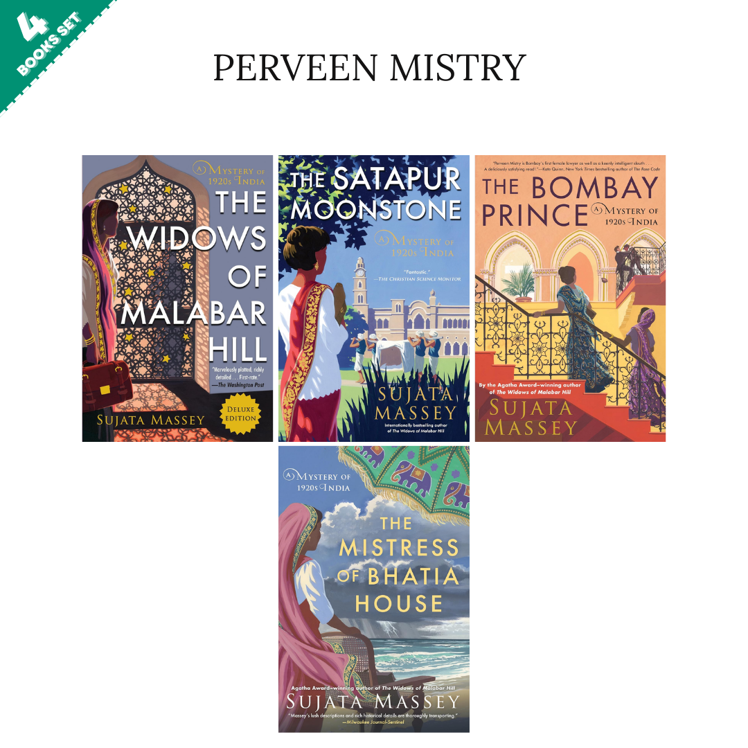 Perveen Mistry Series By Sujata Massey (4 Books Set)