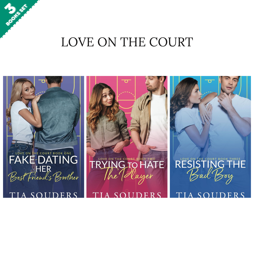 Love on the Court Series By Tia Souders (3 Books Set)