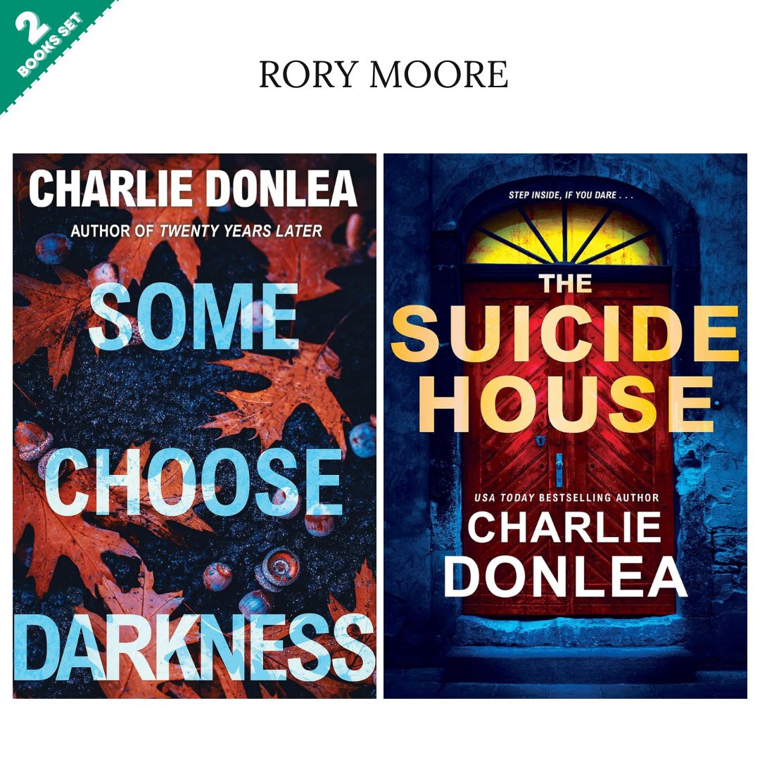 Rory Moore Lane Phillips Series By Charlie Donlea (2 Books Set)