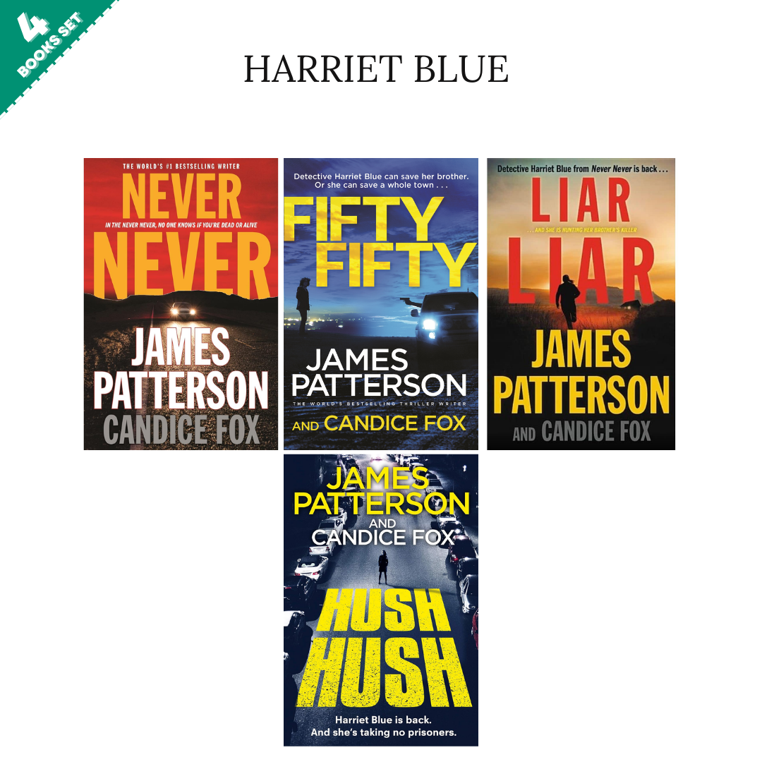 Detective Harriet Blue Series By James Patterson (4 Books Set)