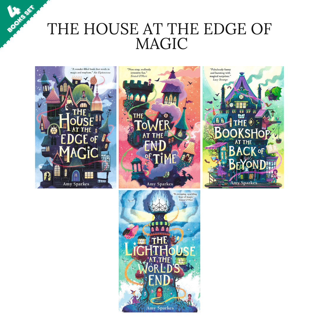 The House at the Edge of Magic Series By Amy Sparkes (4 Books Set)