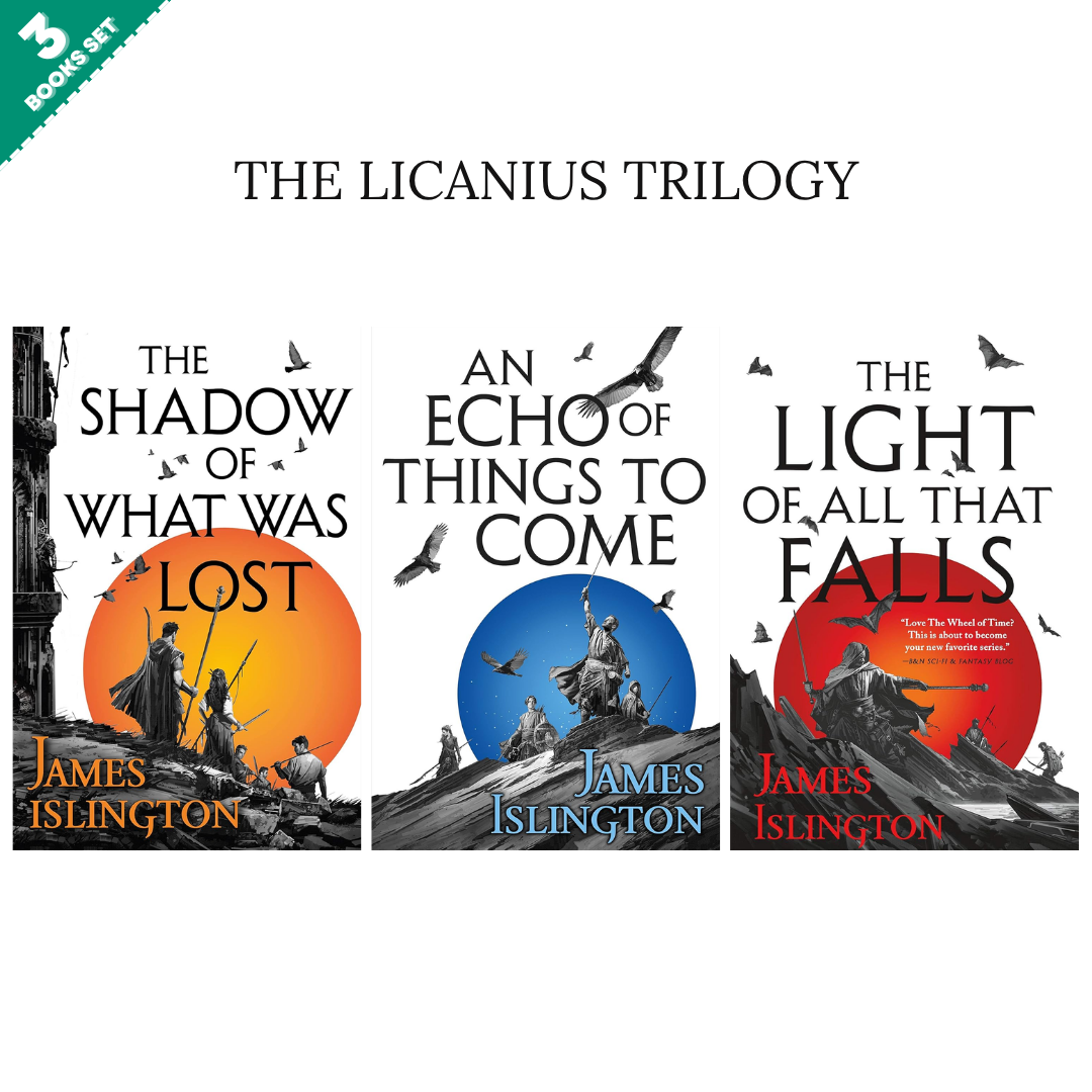 The Licanius Trilogy by James Islington (3 Books Set)