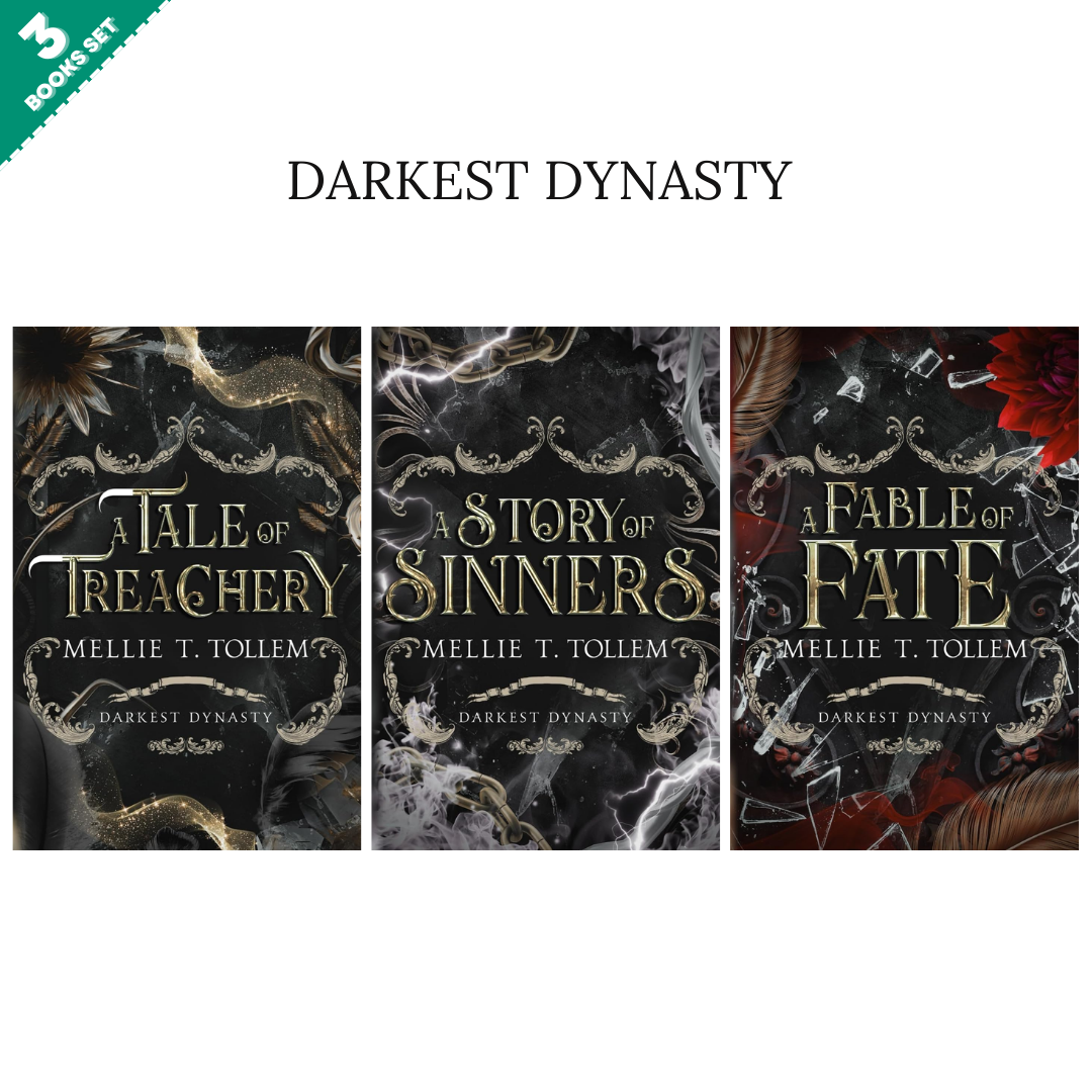 Darkest Dynasty Series By Mellie T. Tollem (3 Books Set)