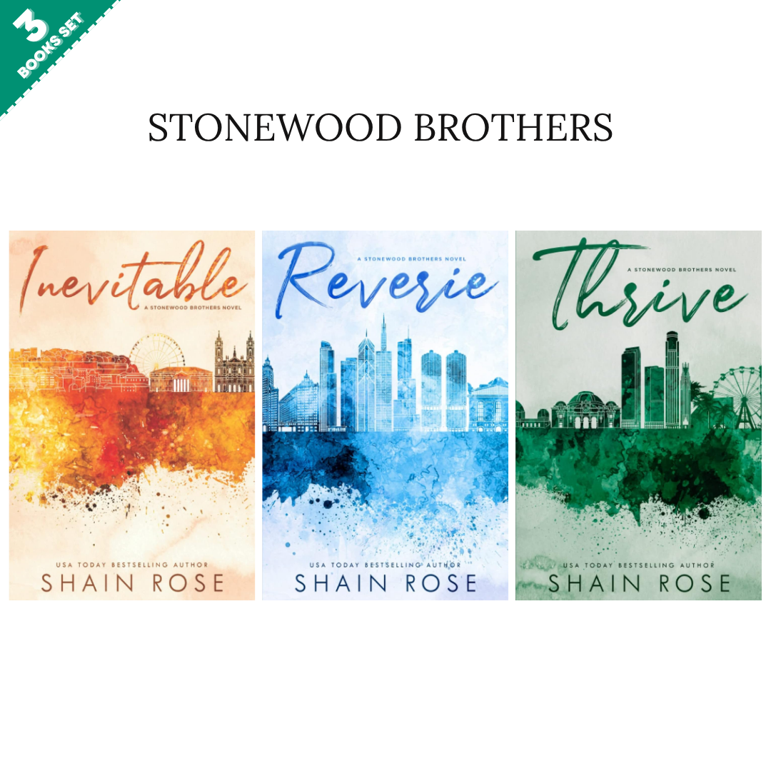 Stonewood Brothers Series By Shain Rose (3 Books Set)