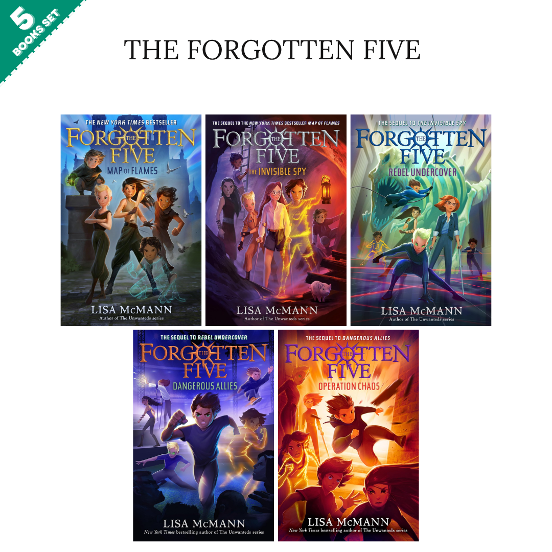 The Forgotten Five Series By Lisa McMann (5 Books Set)
