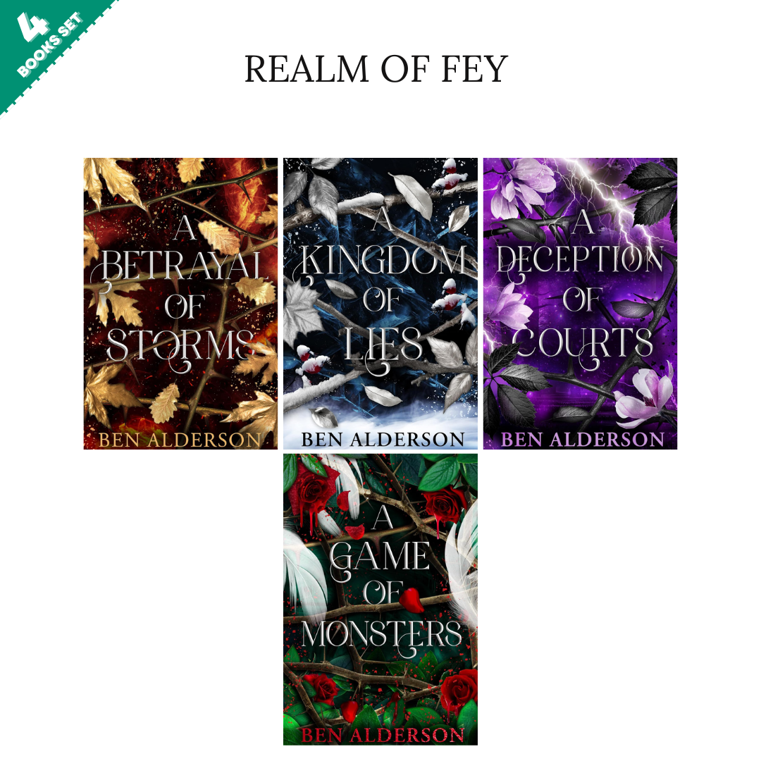 Realm of Fey Series By Ben Alderson (4 Books Set)