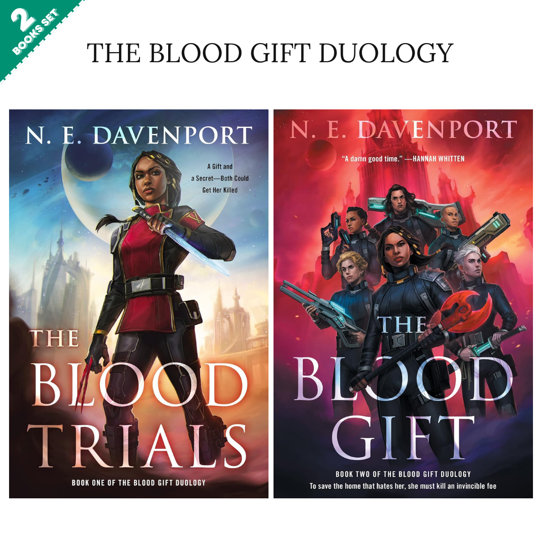 The Blood Gift Duology Series By N.E. Davenport (2 Books Set)