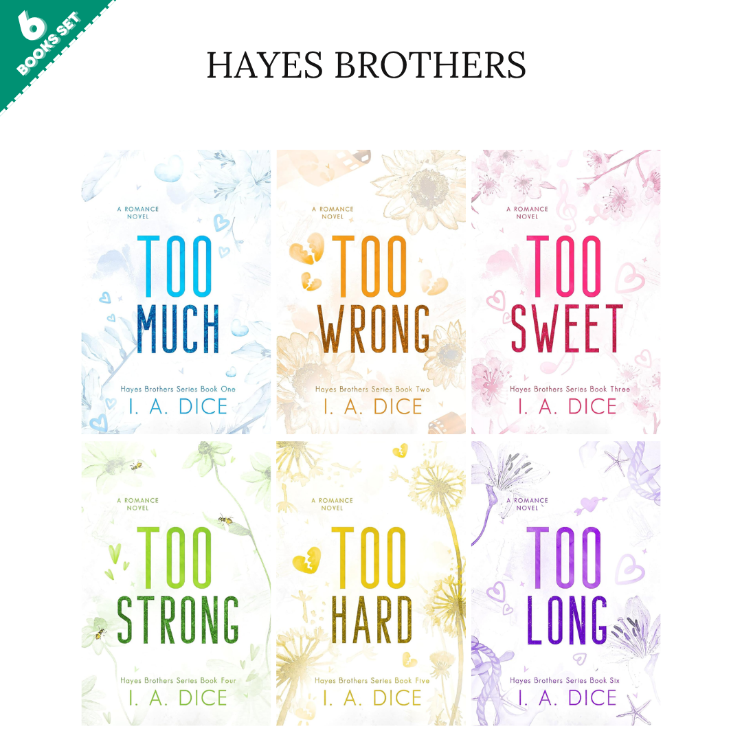 Hayes Brothers Series By I. A. Dice (6 Books Set)