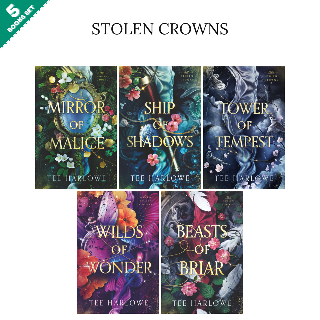 Stolen Crowns Series By Tee Harlowe (5 Books Set)