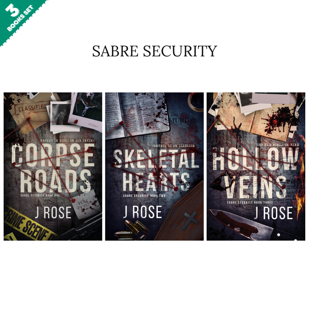 Sabre Security Series By J. Rose (3 Books Set)