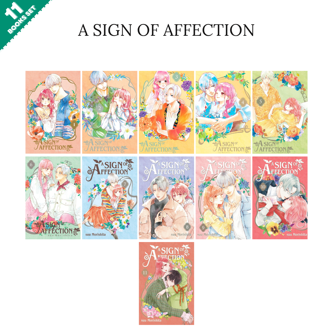 A Sign of Affection series By Suu Morishita (11 Books Set)