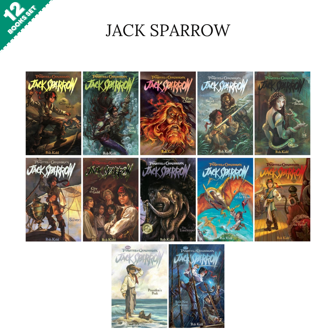 Jack Sparrow Series By Rob Kidd (12 Books Set)