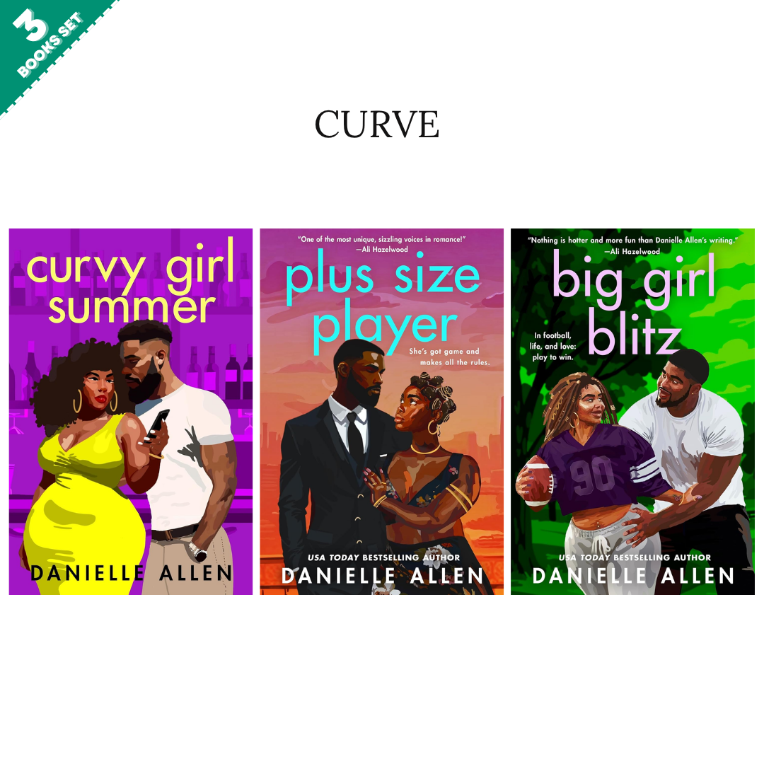 Curve Series By Danielle Allen (3 Books Set)
