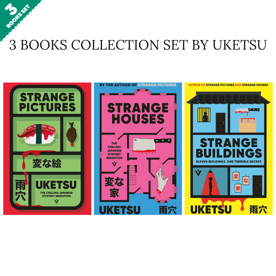 Strange Houses, Strange Pictures & Strange Buildings 3 Books Collection Set by Uketsu