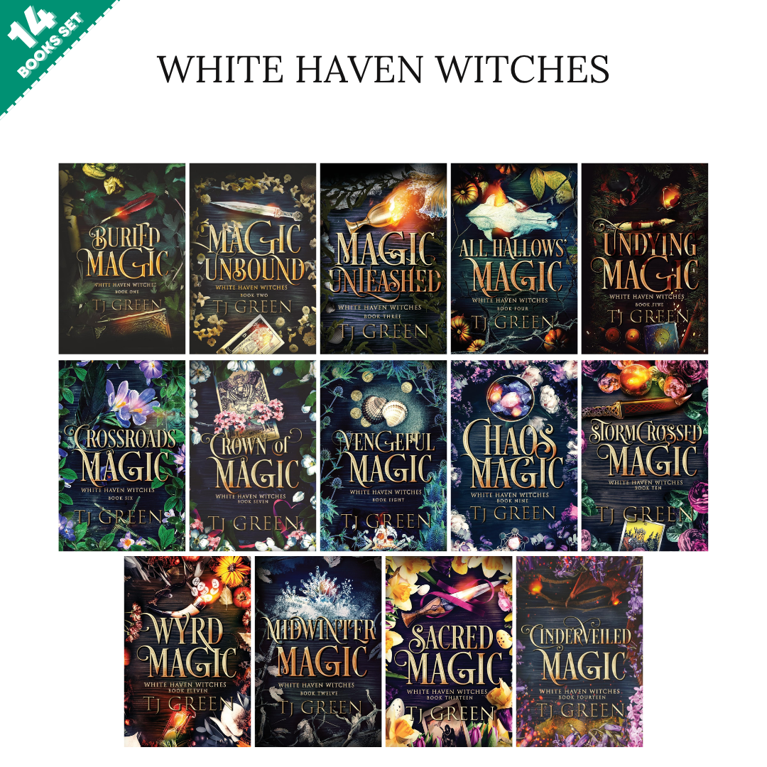 White Haven Witches Series By TJ Green (14 Books Set)