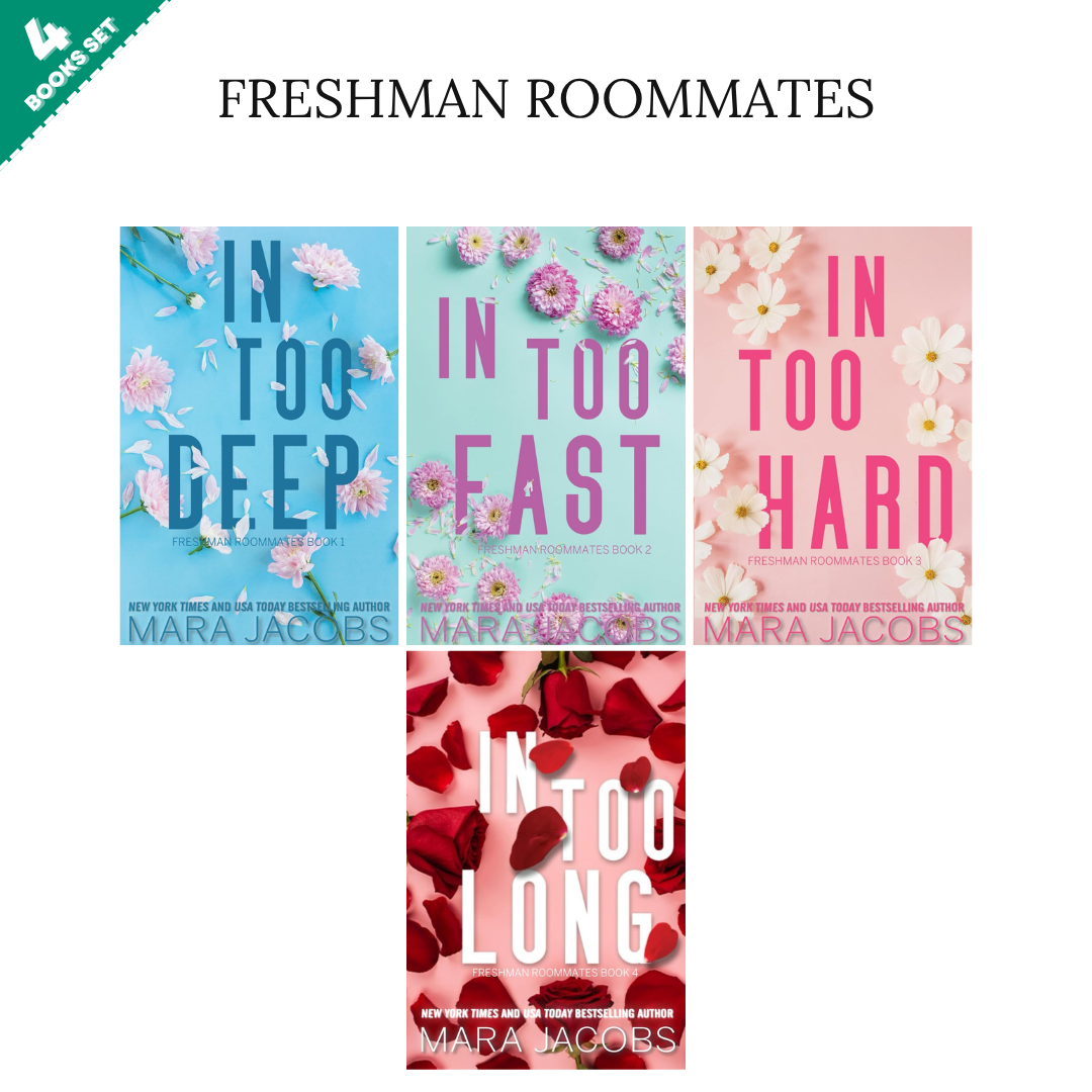 Freshman Roommates Series By Mara Jacobs (4 Books Set)