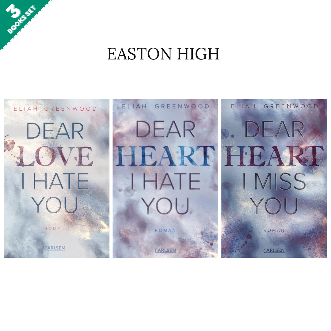 Easton High Series By Eliah Greenwood (3 Books Set)