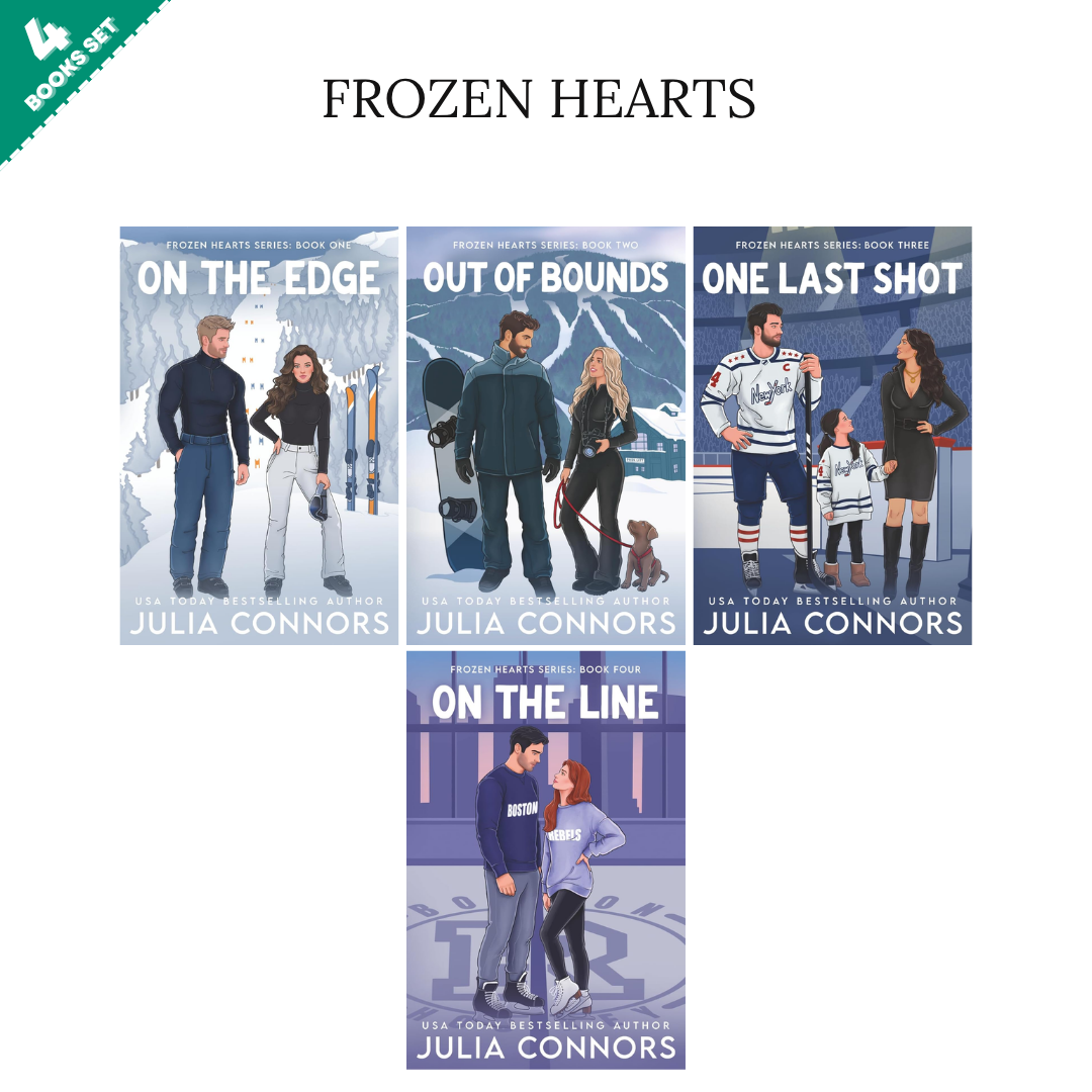 Frozen Hearts Series By Julia Connors (4 Books Set)