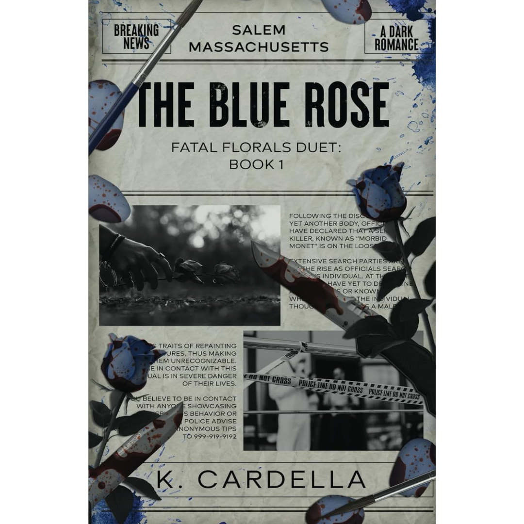 The Blue Rose By K Cardella