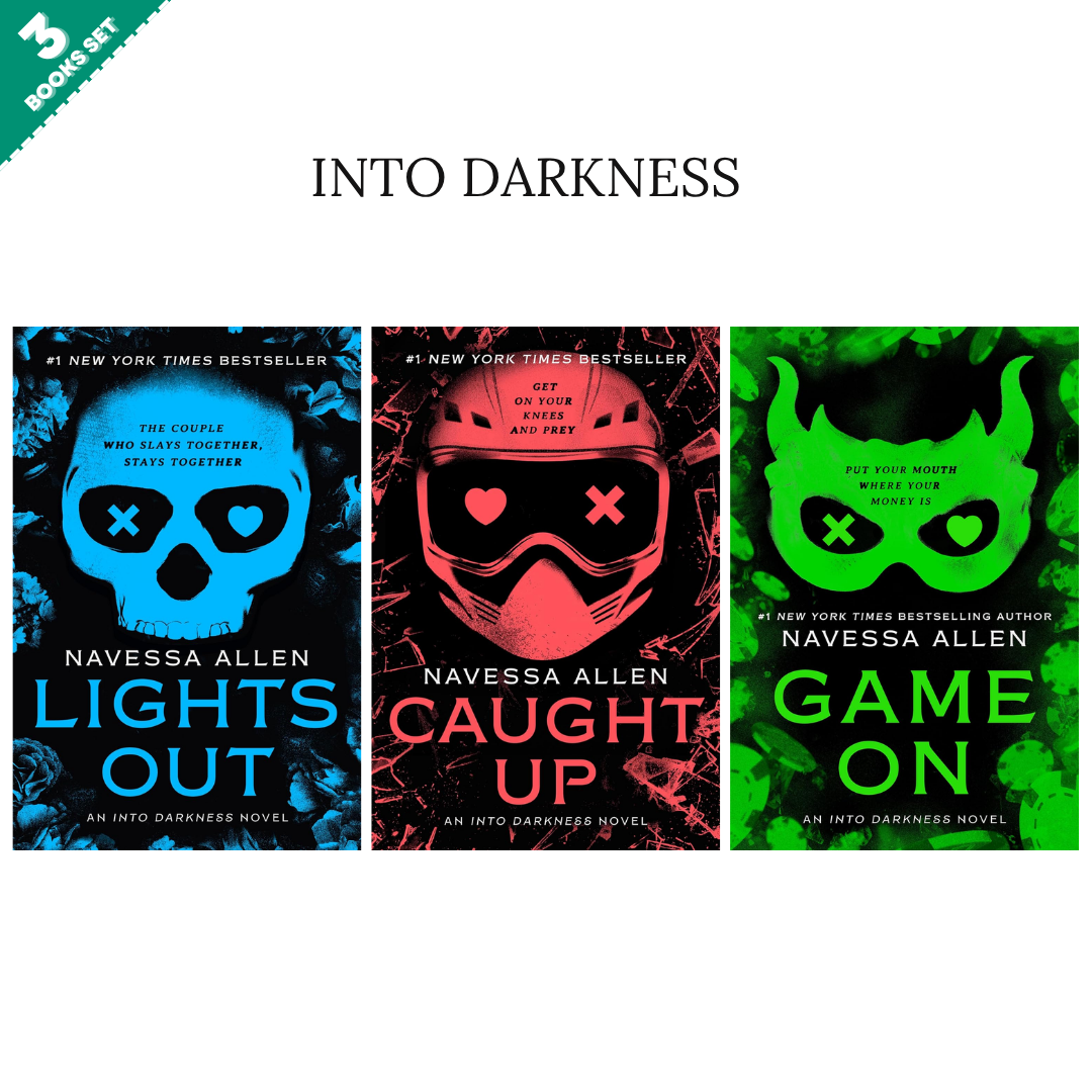 Into Darkness Series By Navessa Allen (3 Books Set)