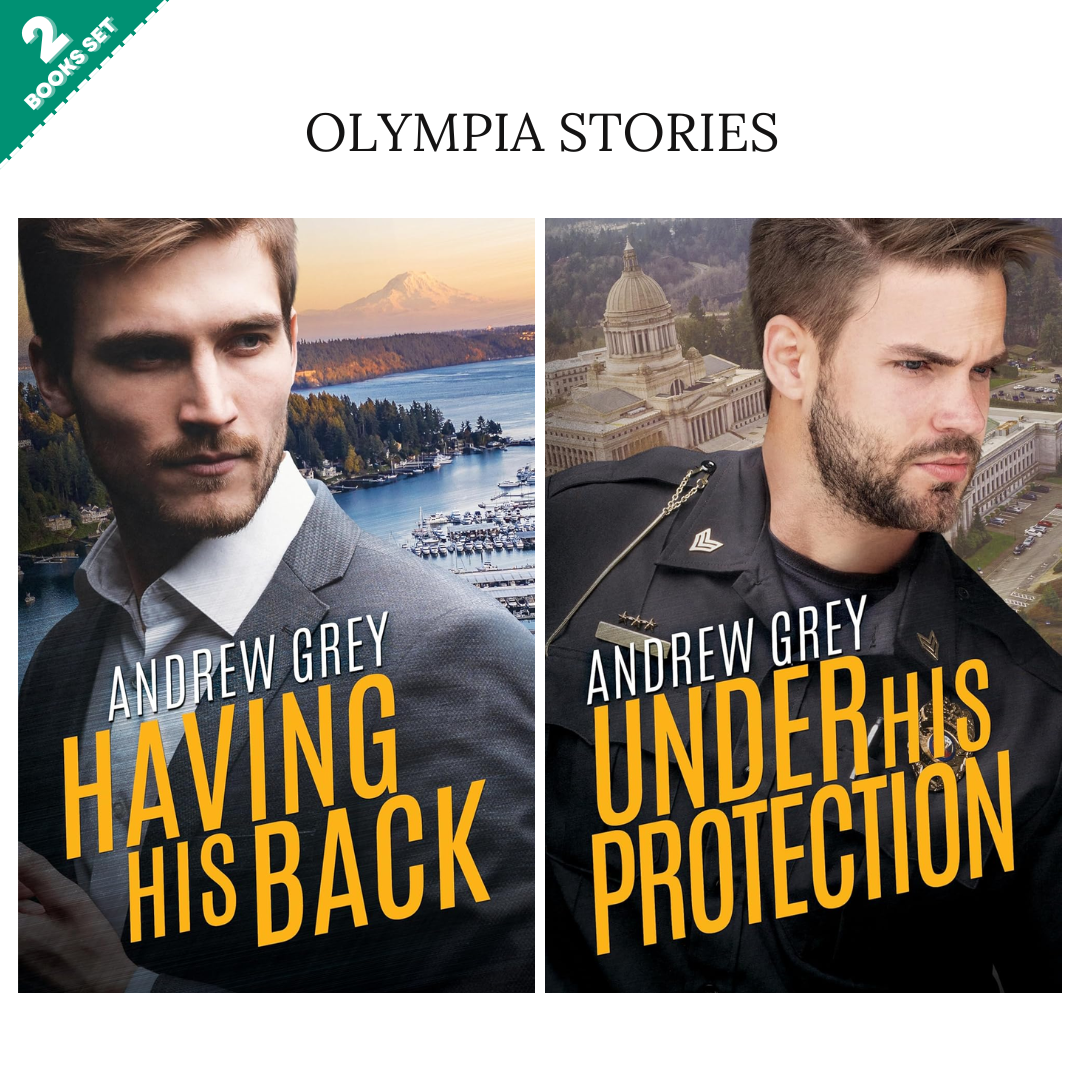 Olympia Stories Series By Andrew Grey (2 Books Set)