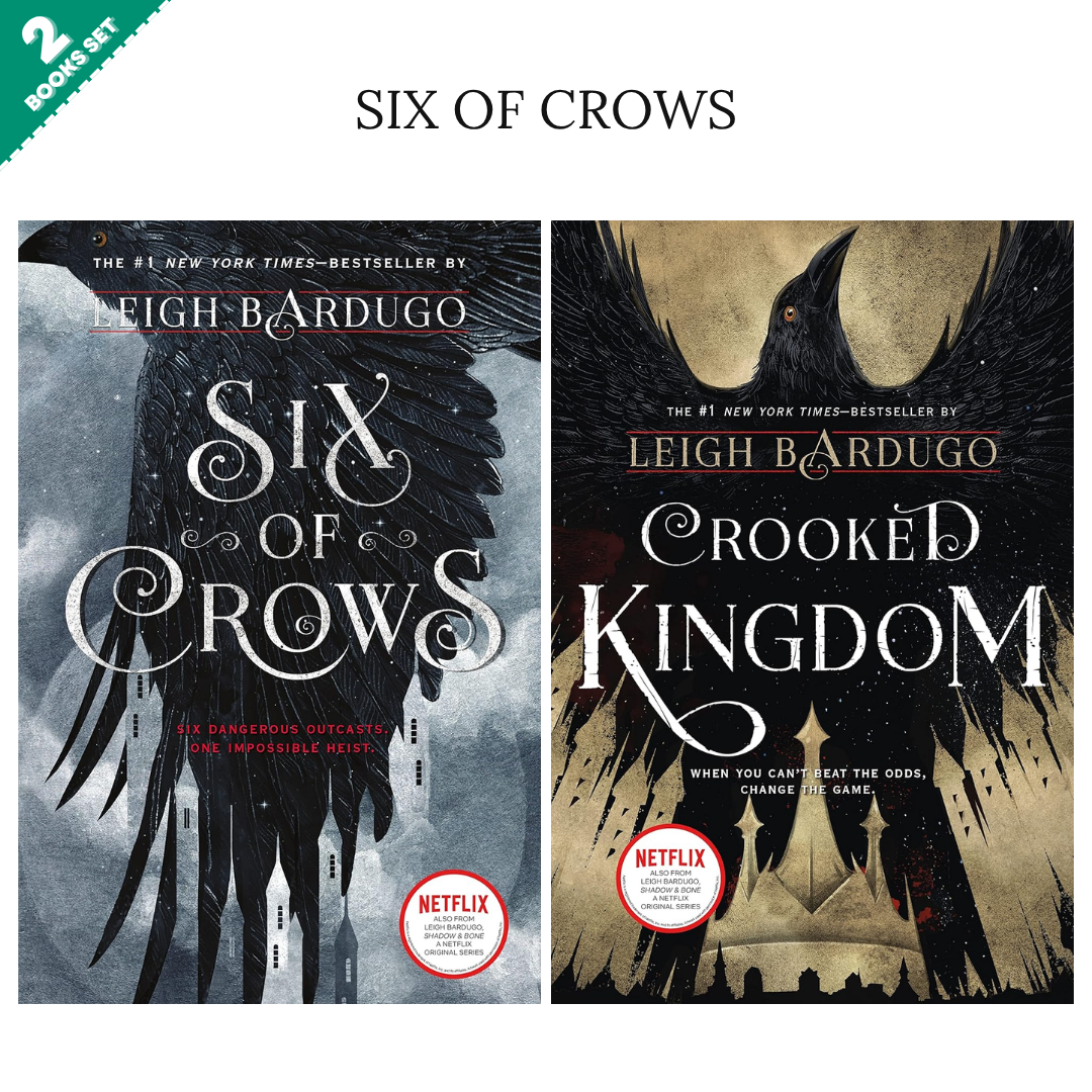 Six of Crows Series By Leigh Bardugo (2 Books Set)