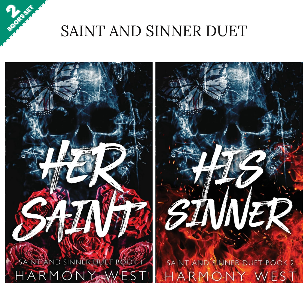 Saint and Sinner Duet Series By Harmony West (2 Books Set)